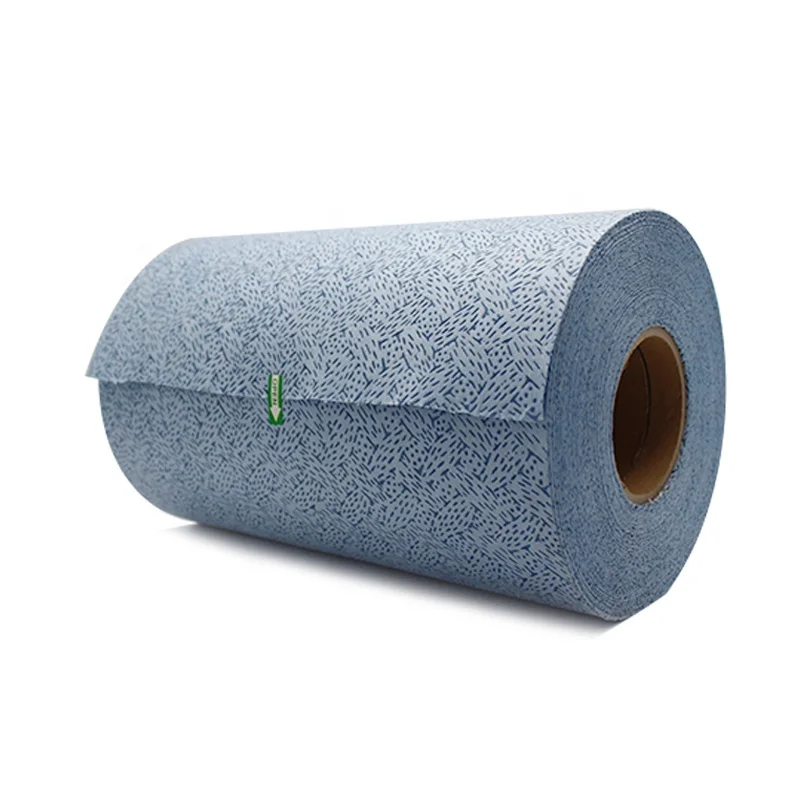
BCS Heavy Duty Wiper Blue Roll Disposable wipes for industrial 