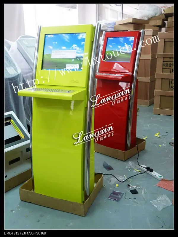 Payment Hospital Sign Board Designs Multi-function Library Book Display Stand Smart Banking Queuing System Token Machine