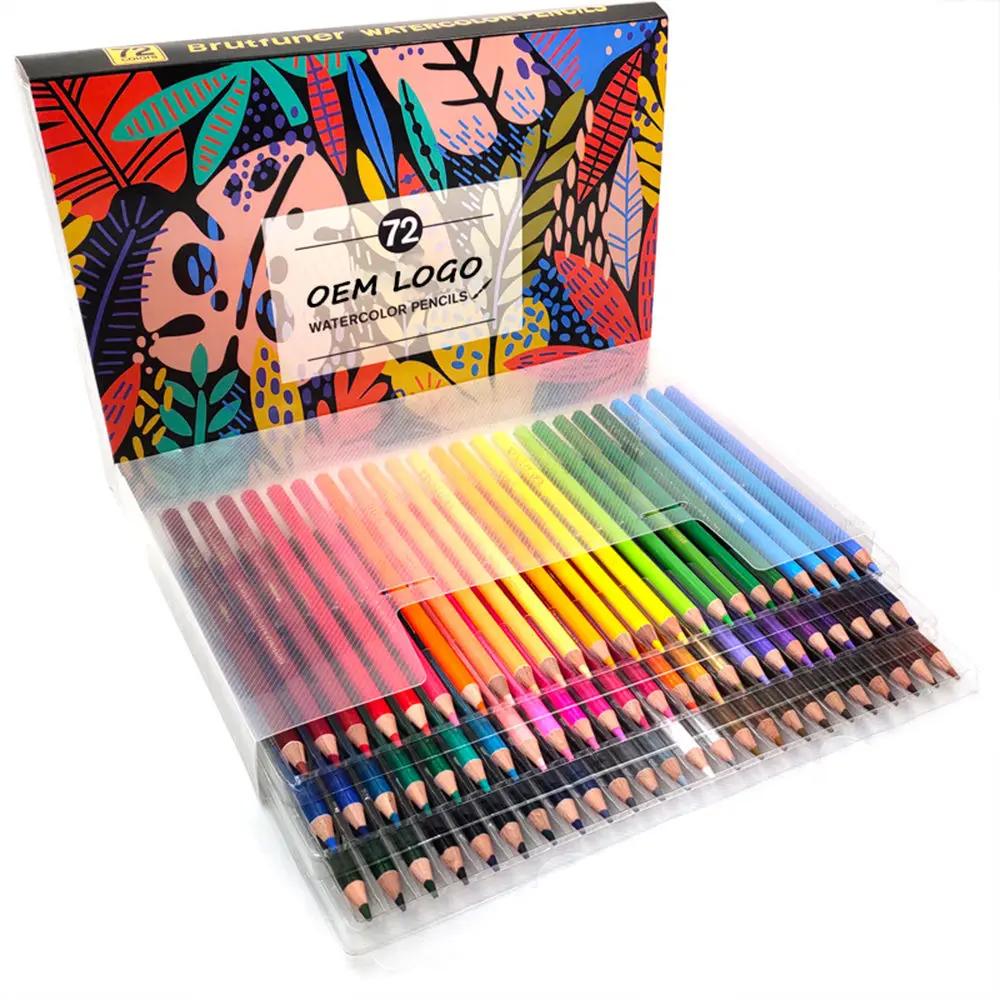Somagi Custom Wholesale Student Art Supplies 150 Color Classic Hardcover Colored Pencils For Kids