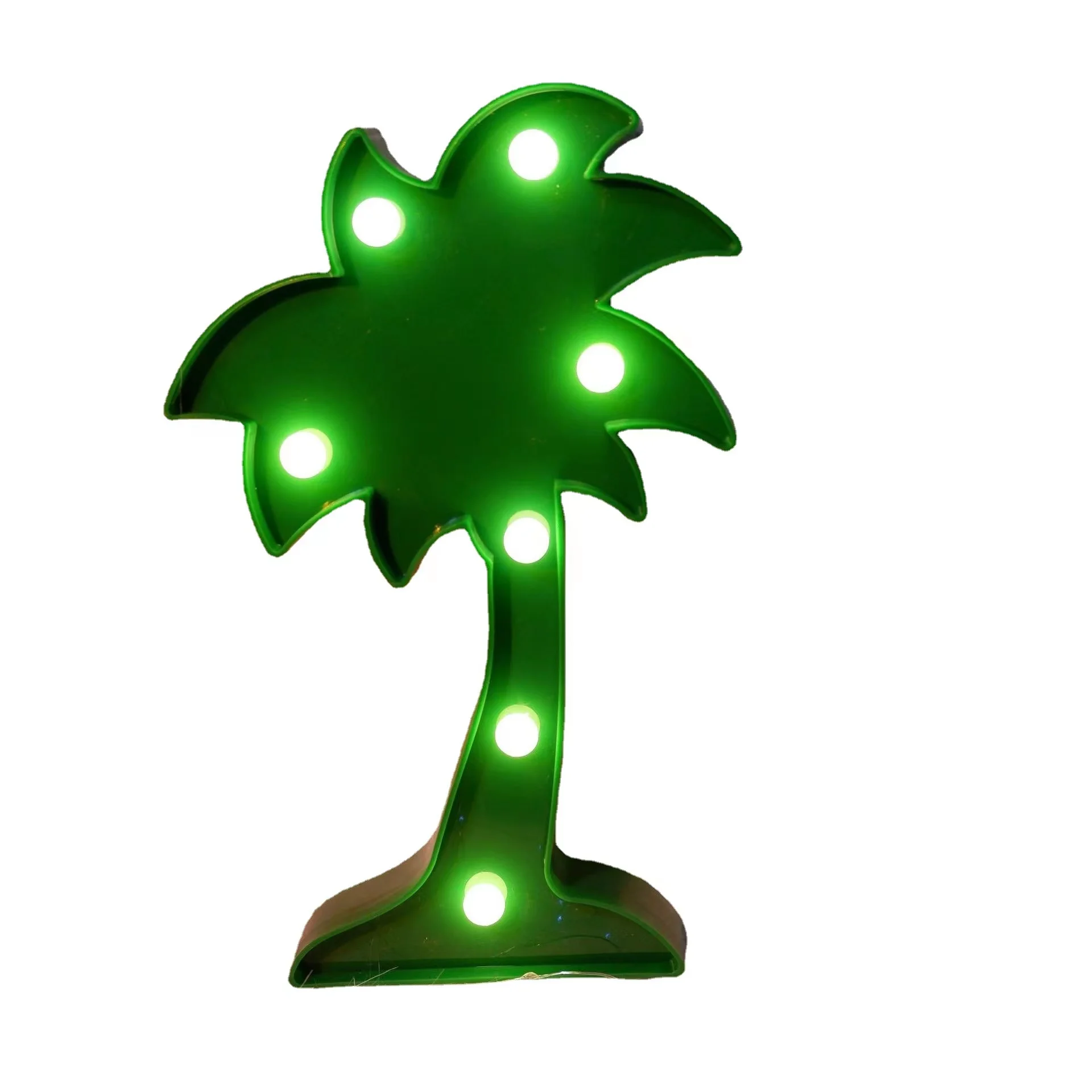 Islamism Muslim Battery Powered Table LED Marquee Sign Palm Lamp Ramadan Hajj Eid al-adha Christmas Birthday Decor Lights