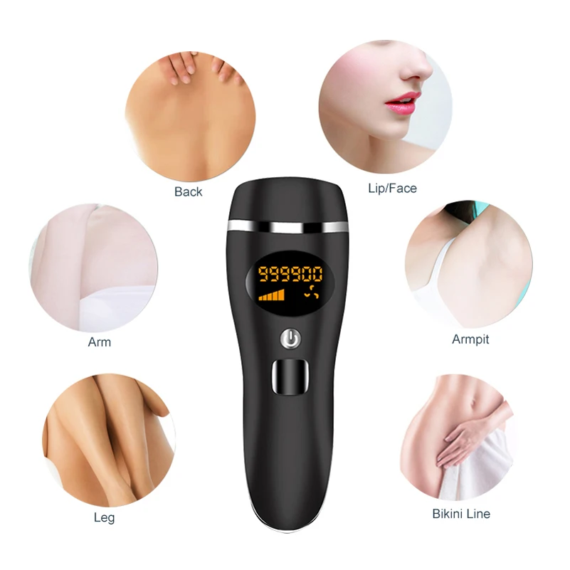 Women Home Use Laser Permanent Painless Portable IPL bikini hair remover