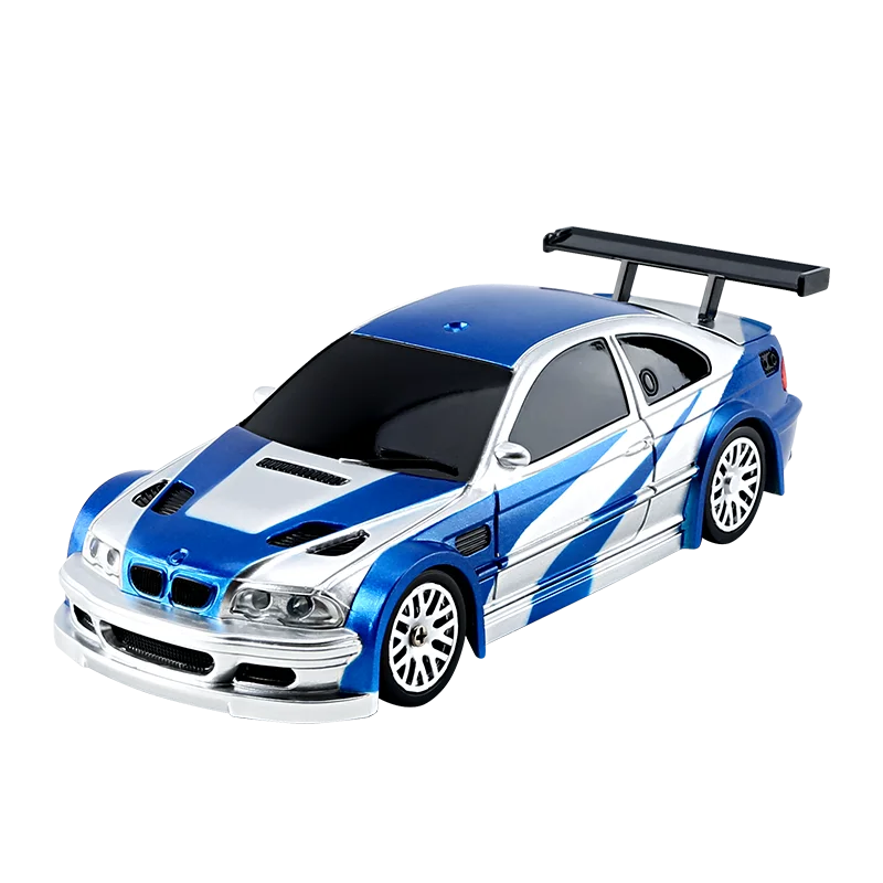 1/43 mini pocket car 2g three wire digital gear 4wd drift racing vehicle 15km/h high speed brush motor car for kids