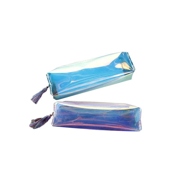 Модный прозрачный чехол-карандаш в стиле Харадзюку, милая сумка для хранения из зыбучего песка, большая емкость, канцелярские принадлежности для студентов