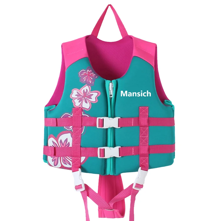 OEM wholesale water entertainment inflatable Life Jacket Reflective Floating Life Jacket Vest Kids Life Jacket inflated