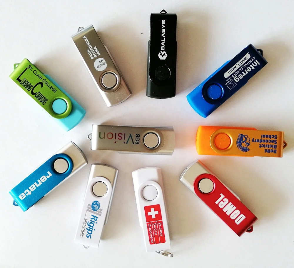 cheap price 64MB 16GB Rotating Twister swivel USB Flash memory stick pen Drive for promotion advertising gift bid exhibition