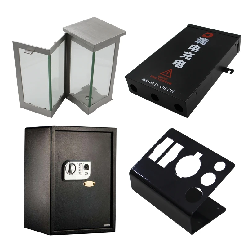 Professional Turning Precision Sheet Metal Parts Fabrication Outdoor Waterproof Network Cabinet CCTV Enclosure Box Case