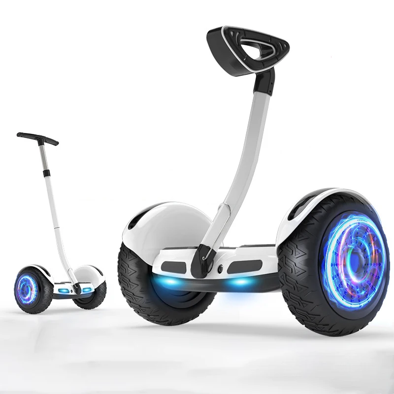 Kids Adult Smart Handle Leg Bar Electric Scooter 2 Wheel Stand Up Self Balancing