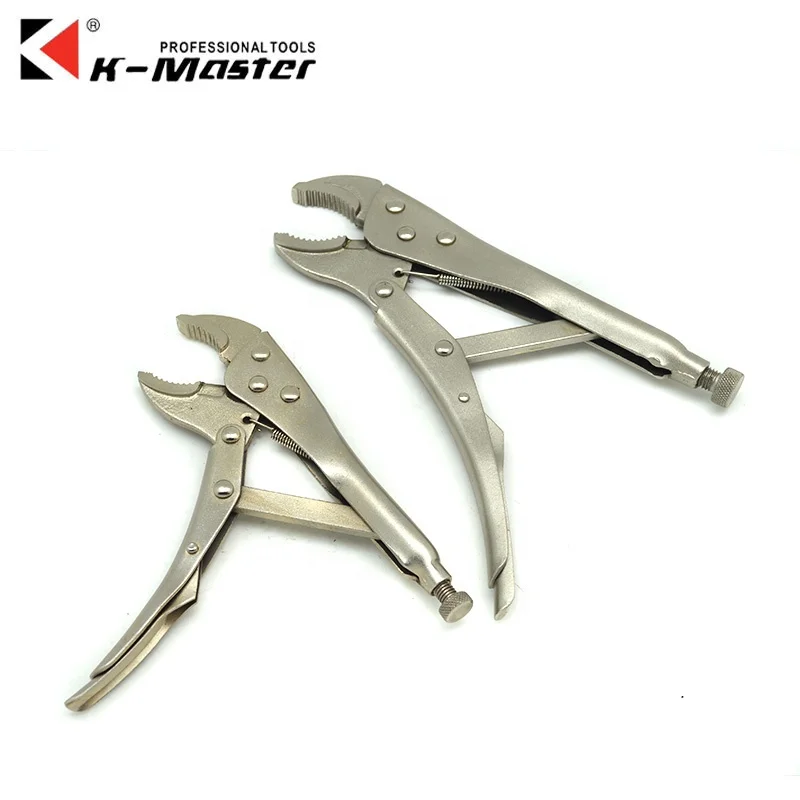 K-Master curved jaw lock wrench pliers  wrench tools  locking pliers 10 inch