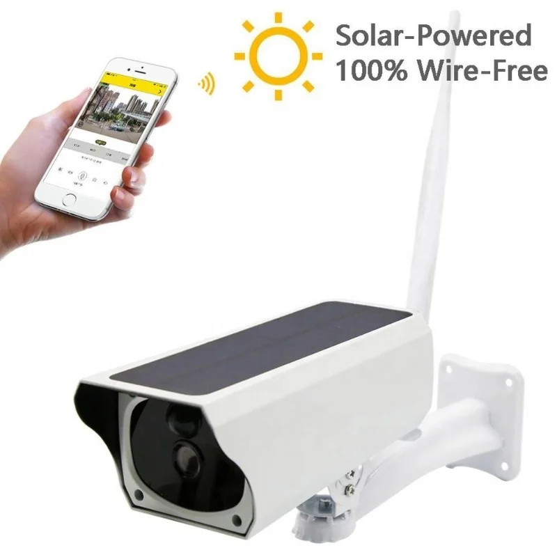 
New Camera for use without internet or electricity Solar charging camera Outdoor HD night vision Camera 
