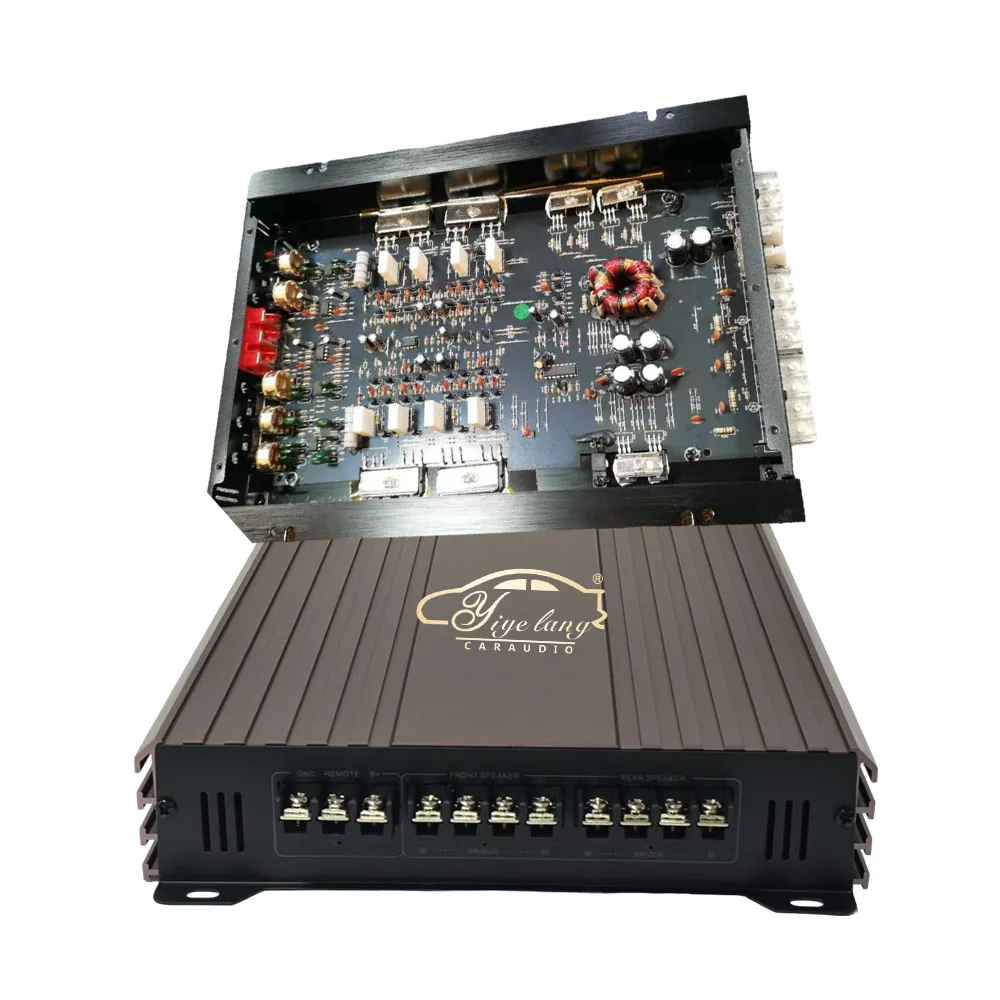 460W High Power Car Sound Amplifier 4-Channel Car 12V Amplifier Stereo Car Audio Receiver Parts For Audio Modification
