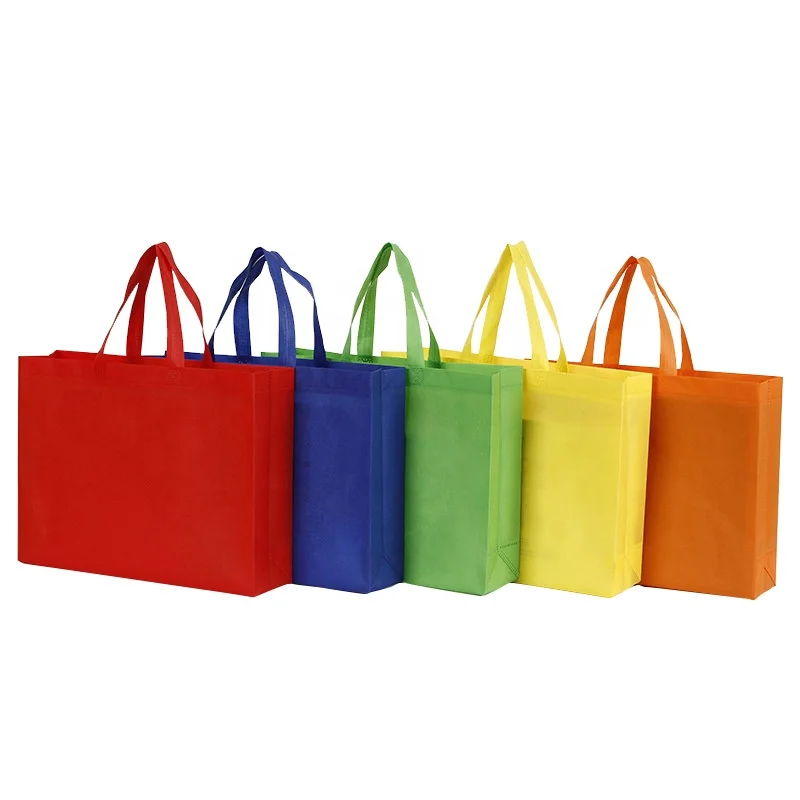 Wholesale promotional custom design non woven shopping bag