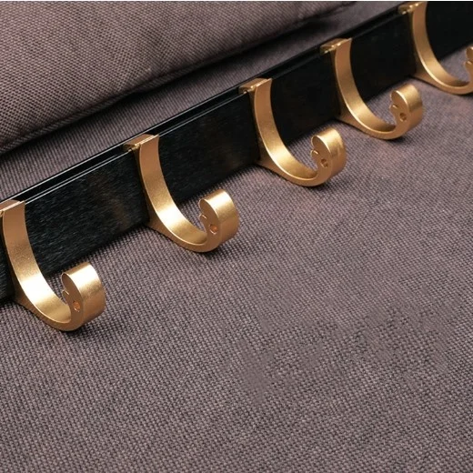 Punch-свободного места алюминиевые съемные Золотой cheap5 крюк крючок для одежды