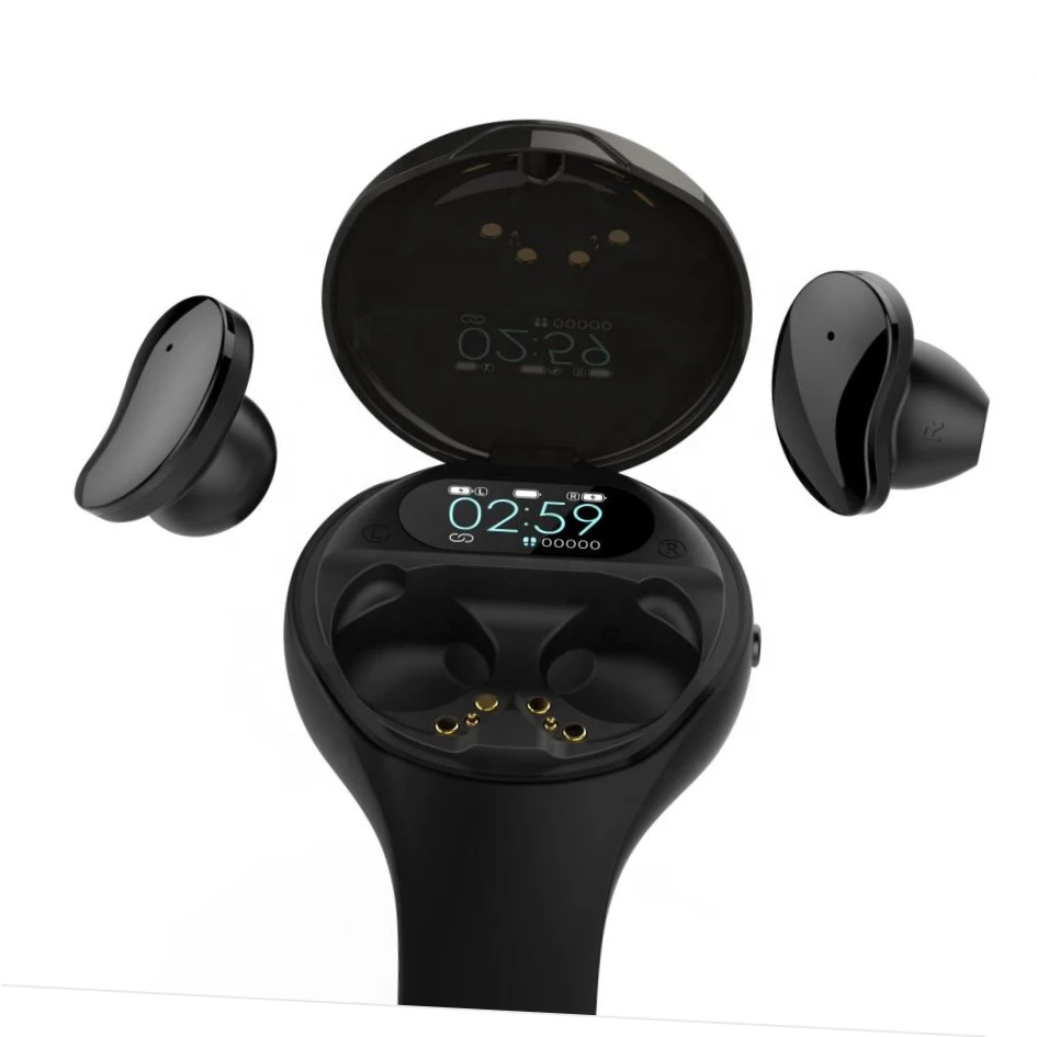 Hot Selling Products bracelet earbuds, smartwatch with earbuds  smart watch earbuds 2 in 1