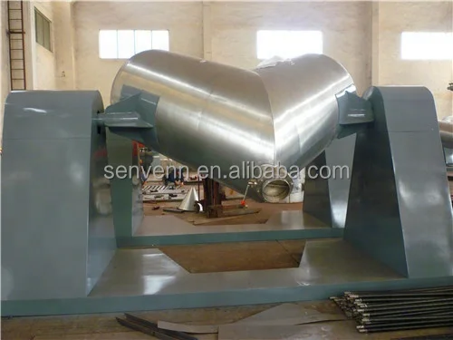 SenVen Food industry small dry powder mixer V shape flour animal feed mixers for sale