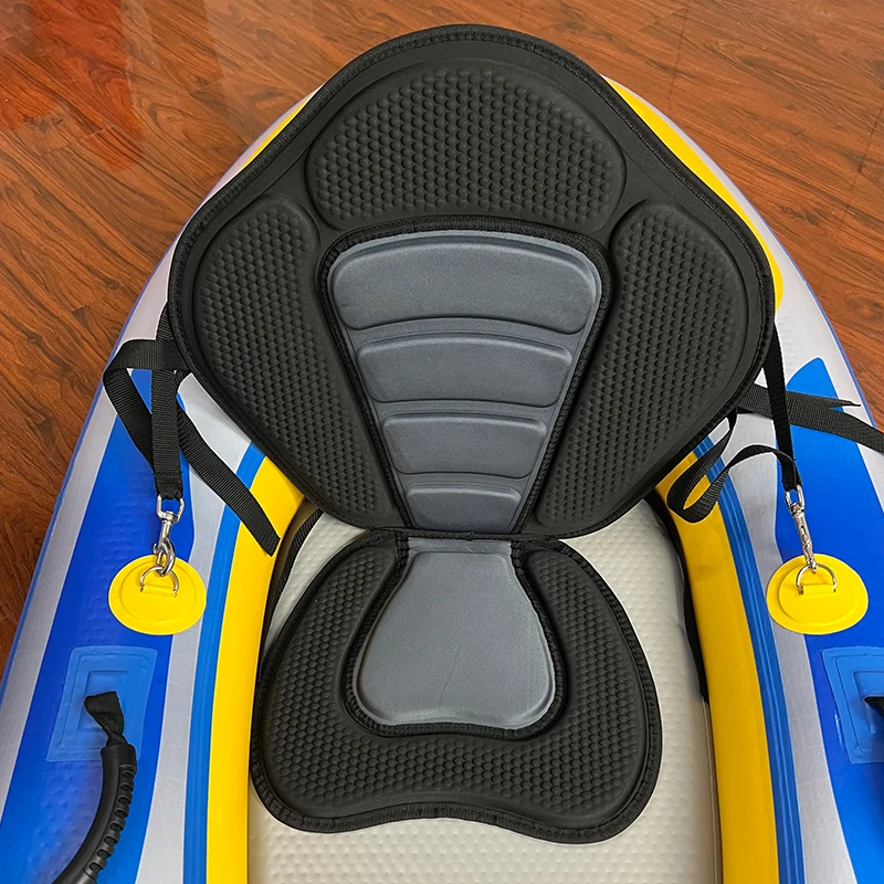 Zebec Kxone WOOSUNG one person pvc inflatable surfing fishing Boat Touring Kayak with Mixed Color