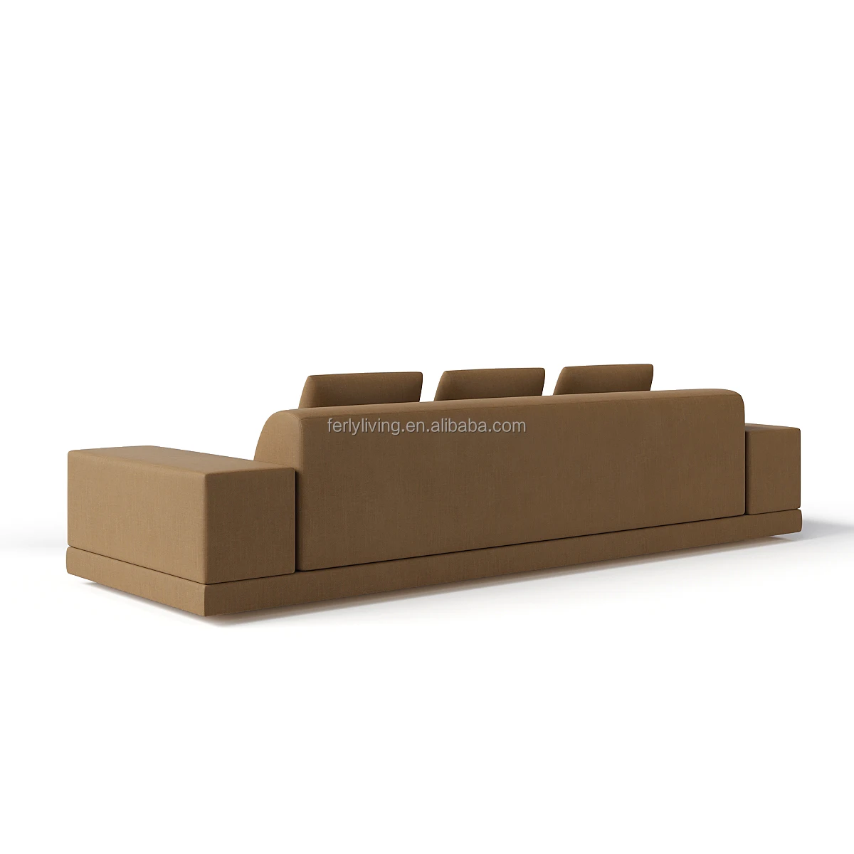 FERLY Modern Style Home Luxury Furniture Living Modular Room Design Combination Three Seats Couch Set Sofa