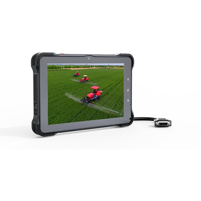 VT-10 iMX 10 Inch Rugged Industrial All in one Computer NXP IMX 8 Linux Debian Tablet 1000 nits  for Advanced Farming System