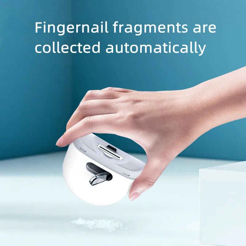 Rechargeable mini portable electric manicure bulk toe nail shaper cutter clipper usb manufacturer for babies
