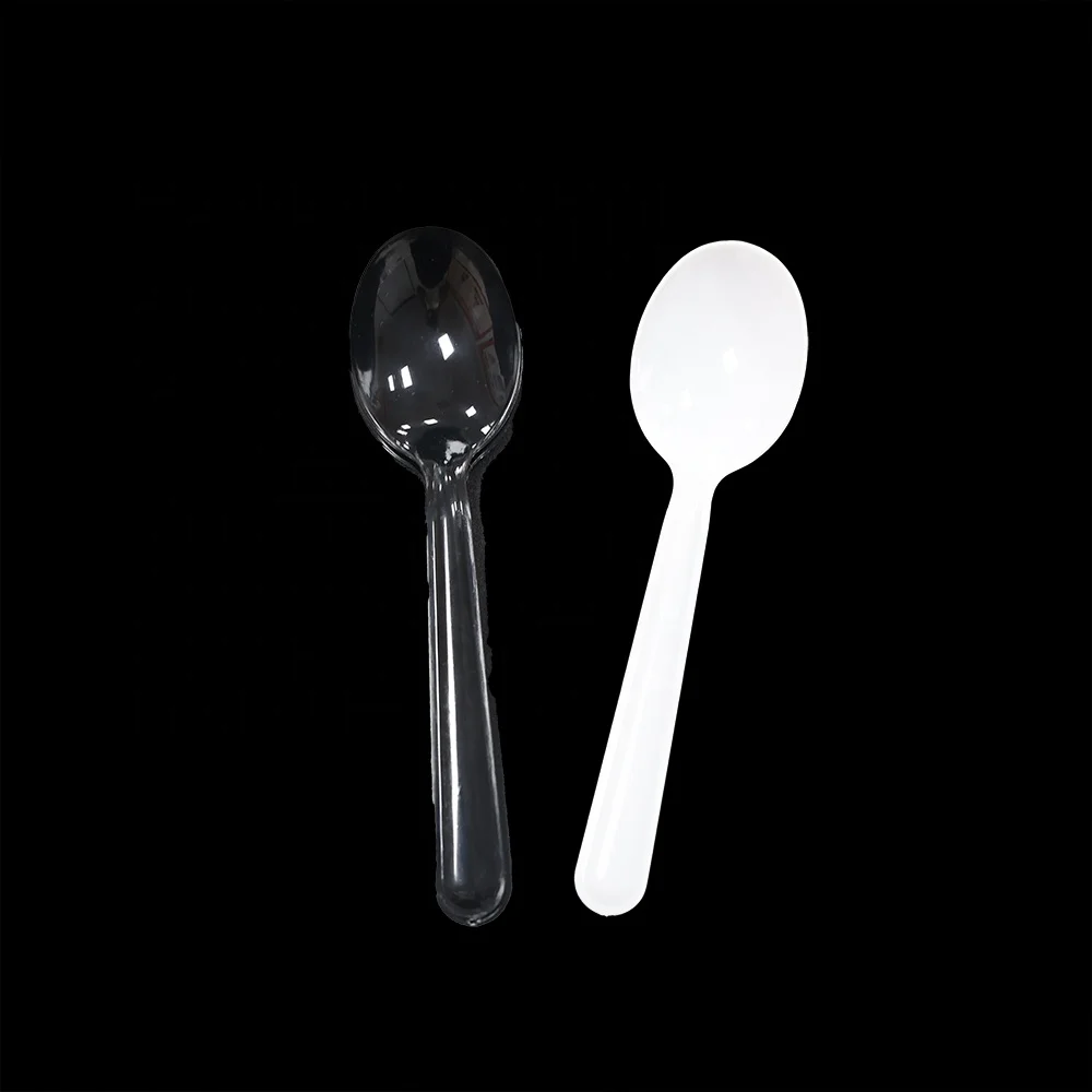 Bulk Package of Disposable  Fork Knife Spoon for Food Fruit Ice Cream or Yogurt Cake