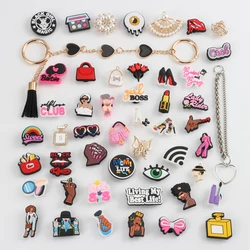 2023 New Arrival Classic Custom Cartoon PVC Croc Charms Wholesale  Mexican Shoe Charms for croc shoes accessories