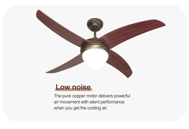 1stshine ceiling fan hot sale 2022 antique style indoor lighting retro ceiling fan with led light