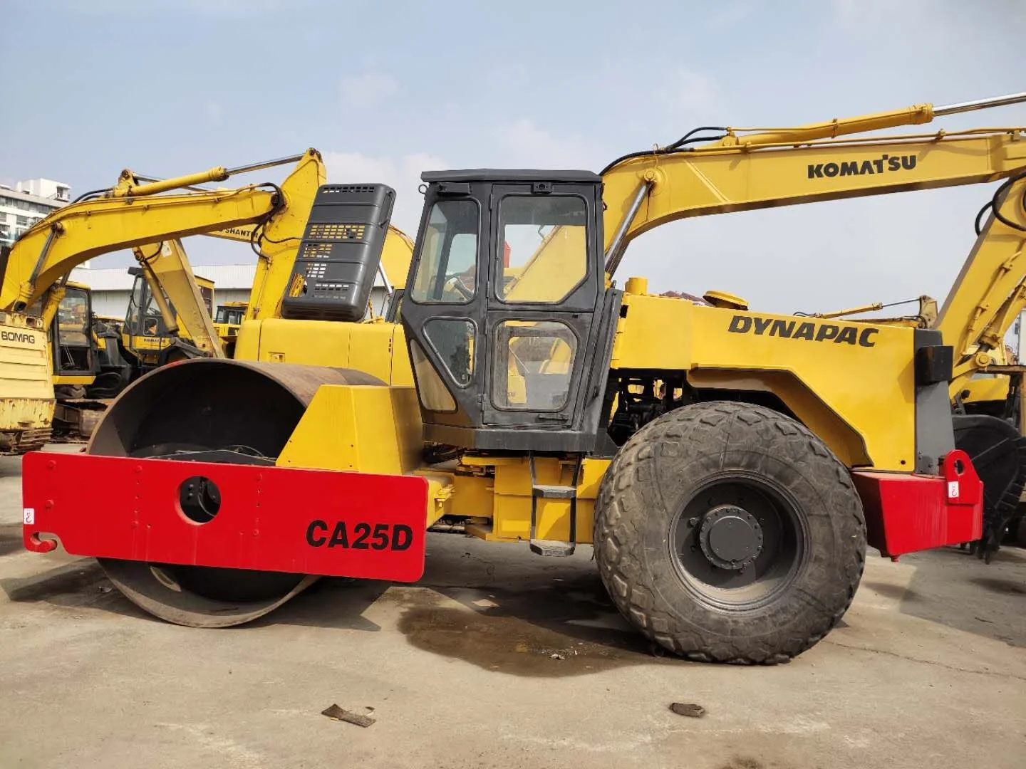 HOT SELL!!! Used DYNAPAC CA30D/CA25D CA251D road roller in high condition for sale