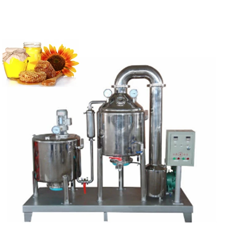 honey vacuum concentrator /honey extractor /honey making machine used to remove moisture of honey