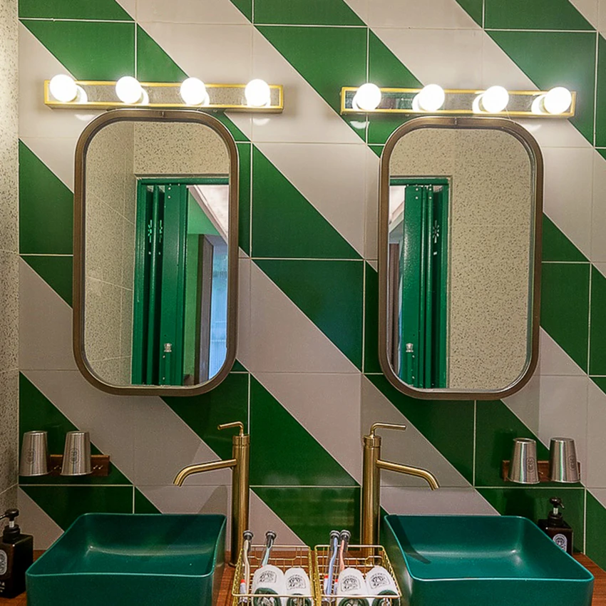 Hollywood-Style LED Vanity Makeup Lights Bathroom Dressing Table Mirror Lamps Modern Bathroom Lighting