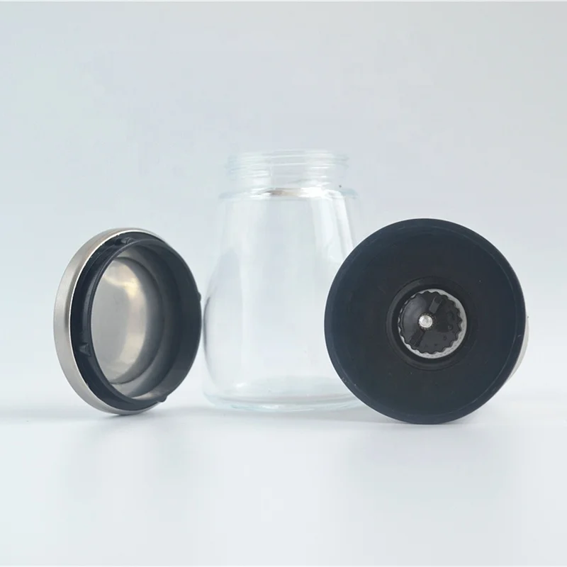 electric spice grinder with customizable grinding, stainless steel ceramic salt grinder