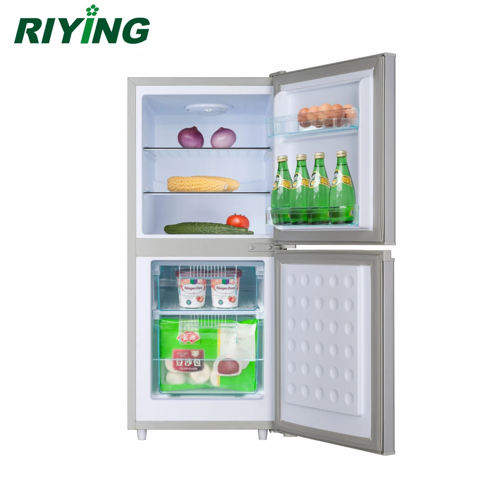Wholesale Double Door and Bottom Freezer Household Small Refrigerator