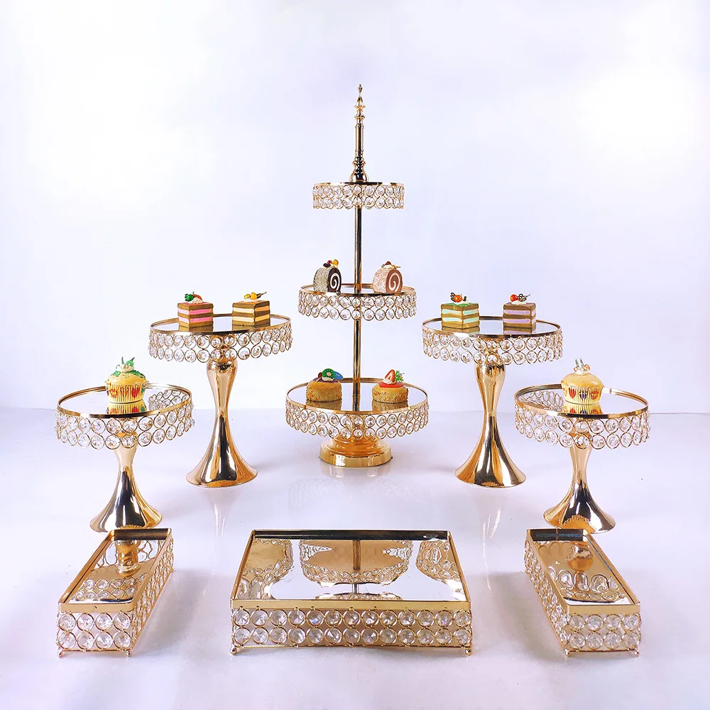 Cake Stand Decorating Multi-layer Display metal Frame Candy Dish Wedding Favors