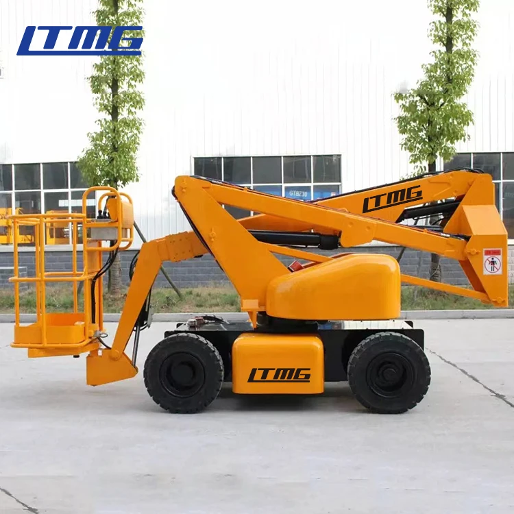 LTMG 16 метров складной кронштейн платформа для авиационной работы мобильный Электрический шарнирный