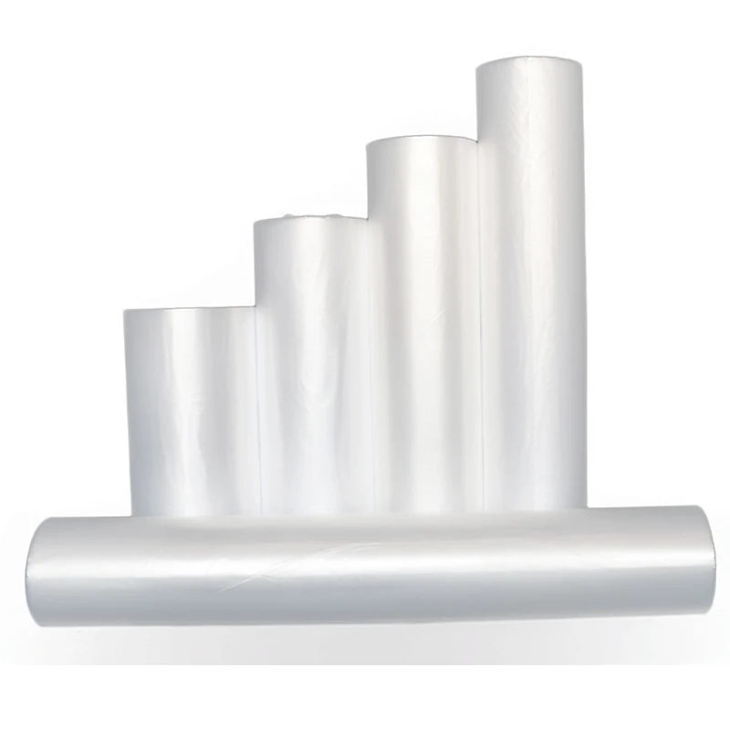 
HDPE Transparent Flat Bags on Roll for Supermarket 