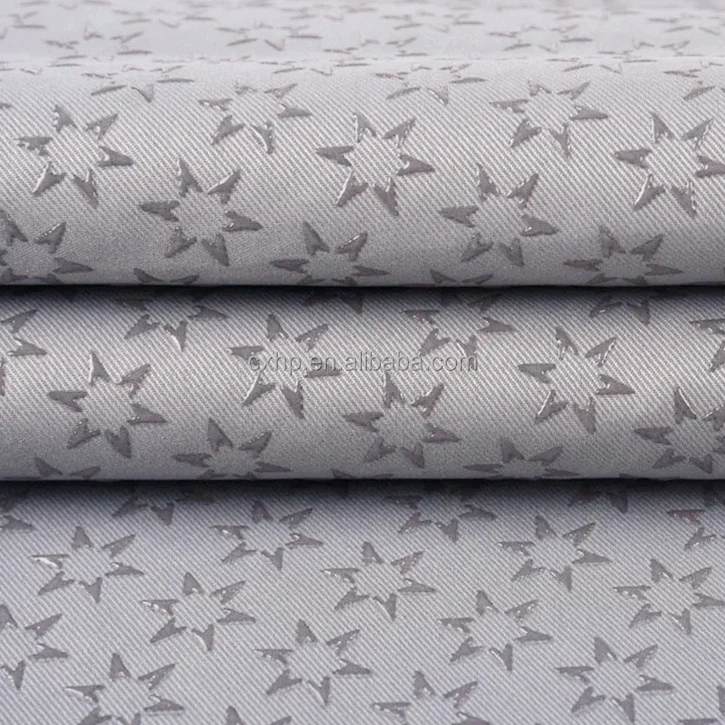 Tropical Anti Slip Silicon Pvc Dot Gabardine Non Slip Backing Fabrics Polyester 100% Microfiber Mattress Cover