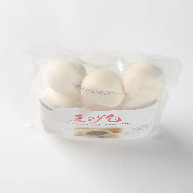 Китайский вкус замороженные продукты паровой булочка с красной фасолью димсум Пшеница lour