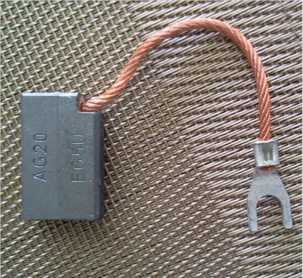 Серебристая графитовая Угольная щетка AG20 EG5U для ветрогенератора