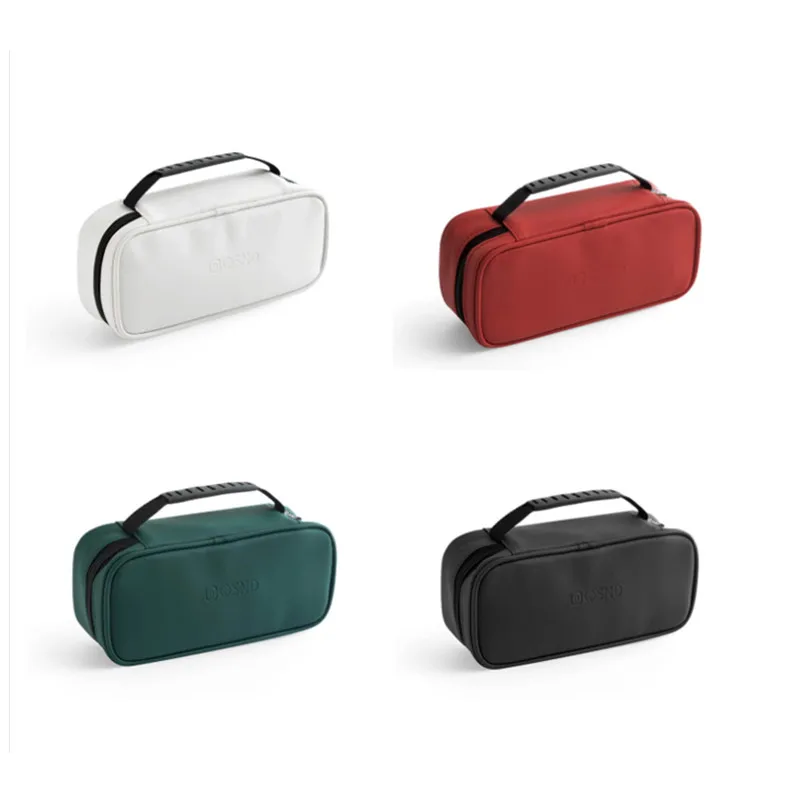 
Hand Carry PU Korean Makeup Bag Travel Large Waterproof Cosmetic Cases 