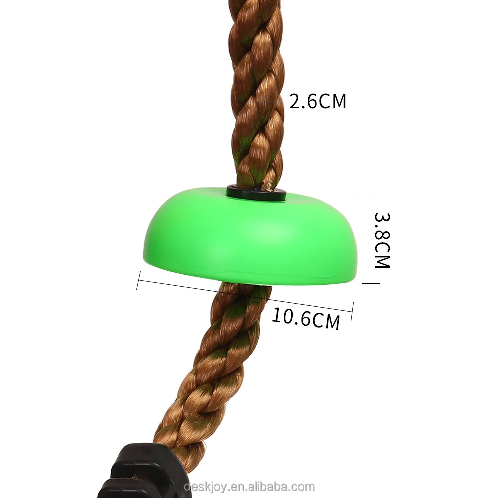 New Product Climbing Rope Tree Swing with Platforms Trees House Tire Saucer Swing Outside Toys