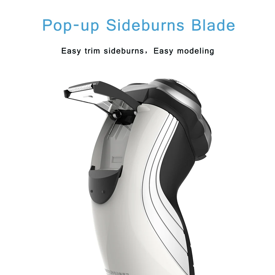 PRITECH 2018 Hot Sale Waterproof 3 Head Mens Best Electric Shavers