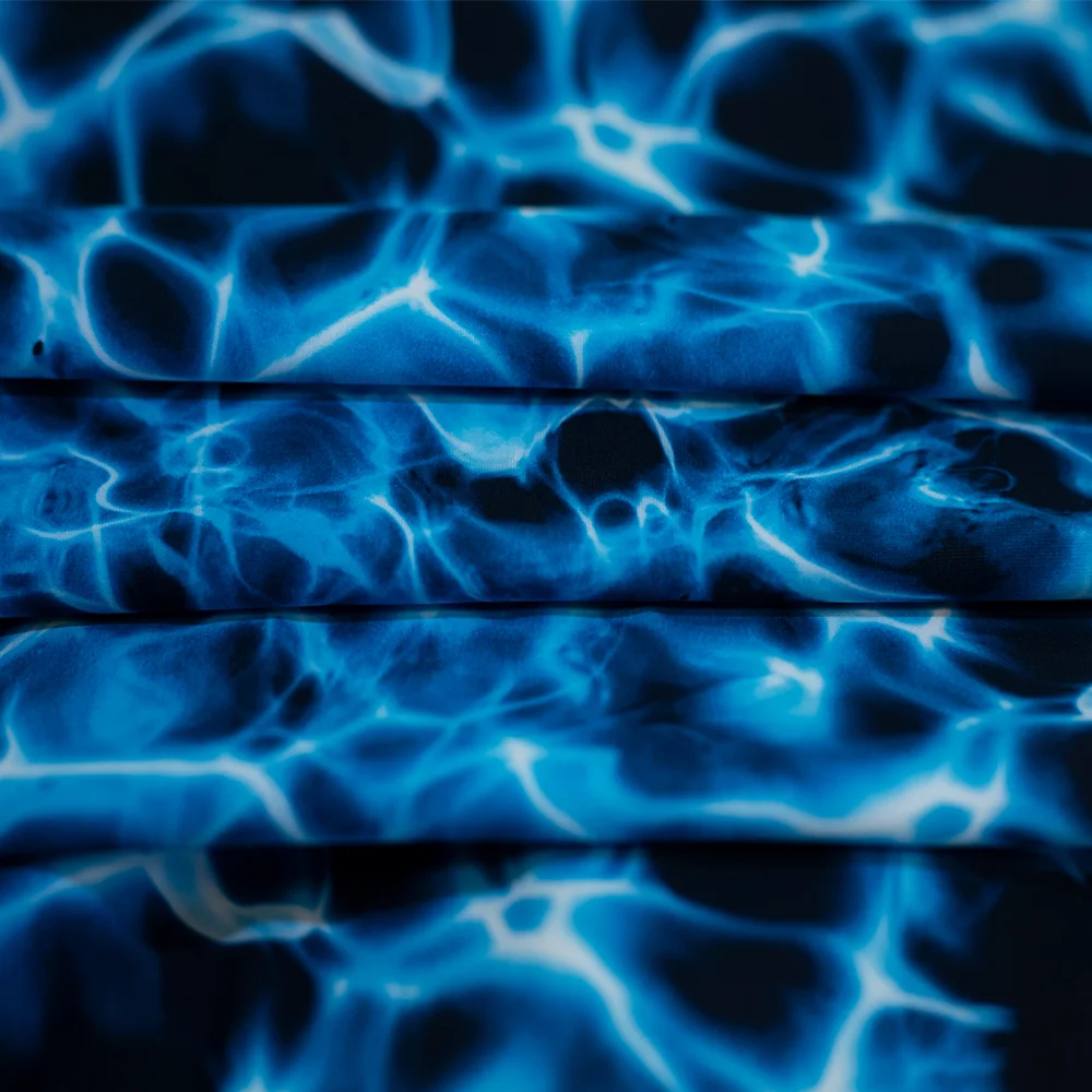 Пользовательские ткани печати УФ эластичные Полиамид спандекс быстросохнущие для купания