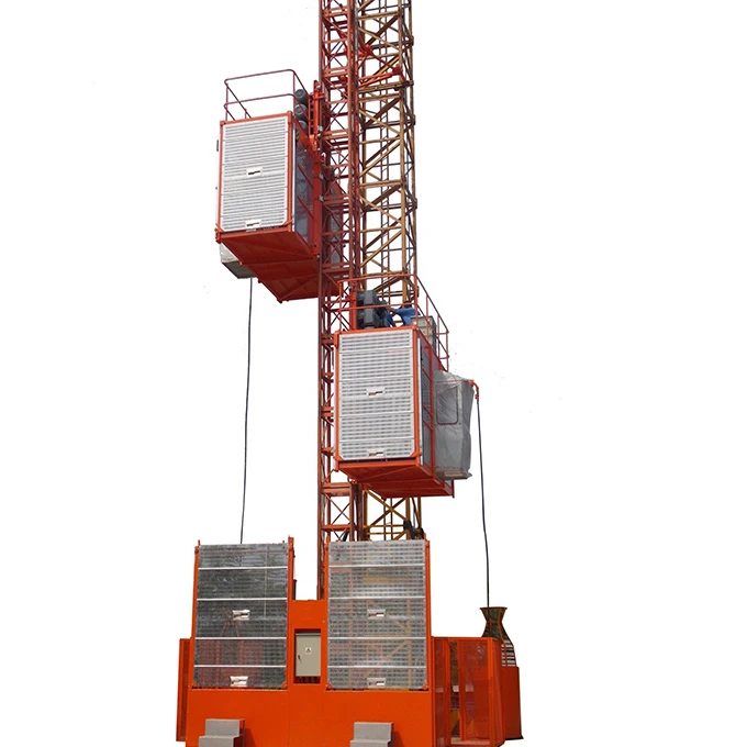 Caiyue SC200 / 200 EB / BZ / BG complies with ISO90001 CE  Construction Hoist  Construction lift Construction elevators