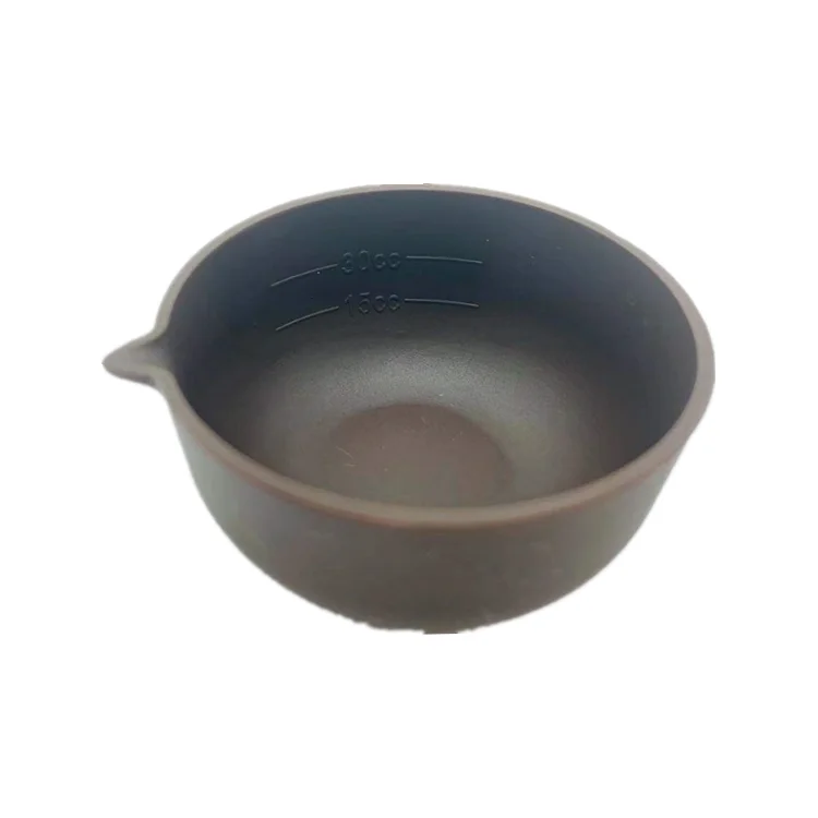 OEM colored Microwave Safe Food Grade Folding Graduated Silicone Sauce Bottle