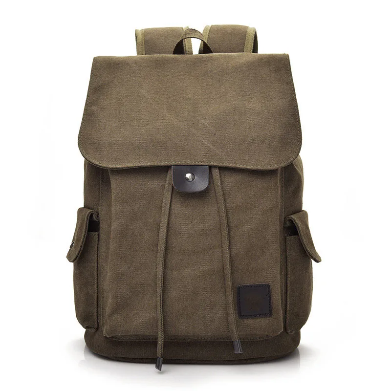 For Boys and Girls Laptop canvas Back Pack School Backpack Bag For College Student Simple Design Men Casual male New Backpack