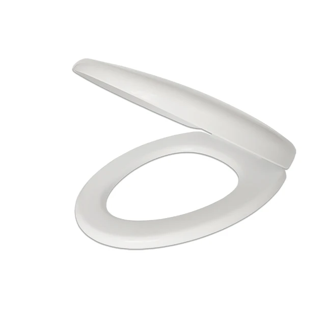 Круговое закрытое сиденье для унитаза, Лифт, переднее стандартное качество, новинка, утолщенное сиденье для унитаза с нагрузкой, белое
