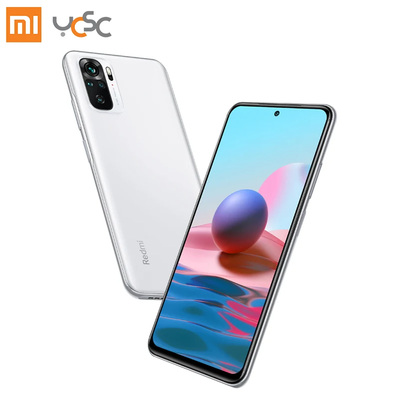 Смартфон Xiaomi Redmi Note 10 с глобальной прошивкой Snapdragon 678 AMOLED дисплей четыре камеры 48 МП 33 Вт быстрая