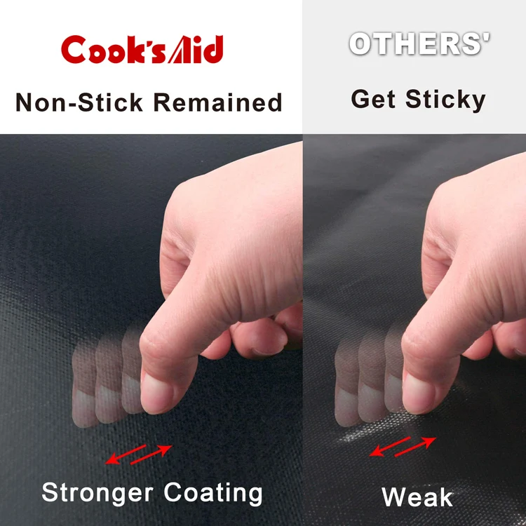 Hot Sale BBQ Grill Mat Nonstick Reusable Dishwasher Safe Barbecue Cooking Mats