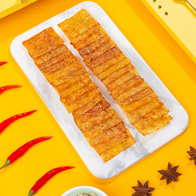 65g Genji food hand-made spicy food Chinese specialty snack spicy soybean latiao spicy strip school snack