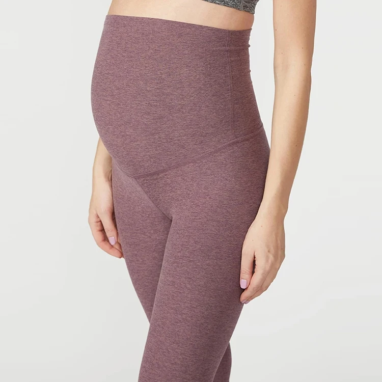 
Active OEM Adjustable High Elastic maternity leggings pregnant clothes pants for women 