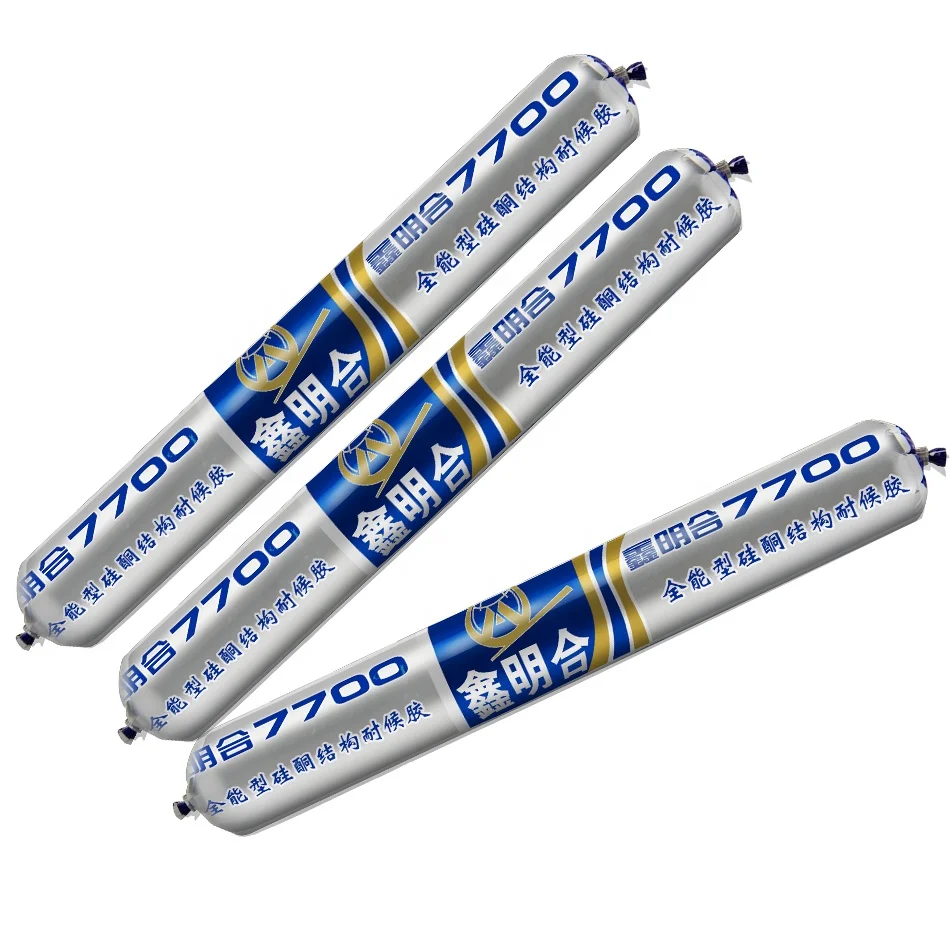 590 мл круглый Быстросохнущий превосходный устойчивый к атмосферным воздействиям клей для строительства однокомпонентный нейтральный силиконовый герметик