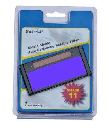 TC108 Hot-Selling On Amazon TIG/MIG/MMA True Color HD Filter Pipeline helmet Anti Blue-Ray 2*4.25 Auto Darkening Welding Lens